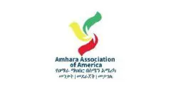 A logo of the amhara association of america.